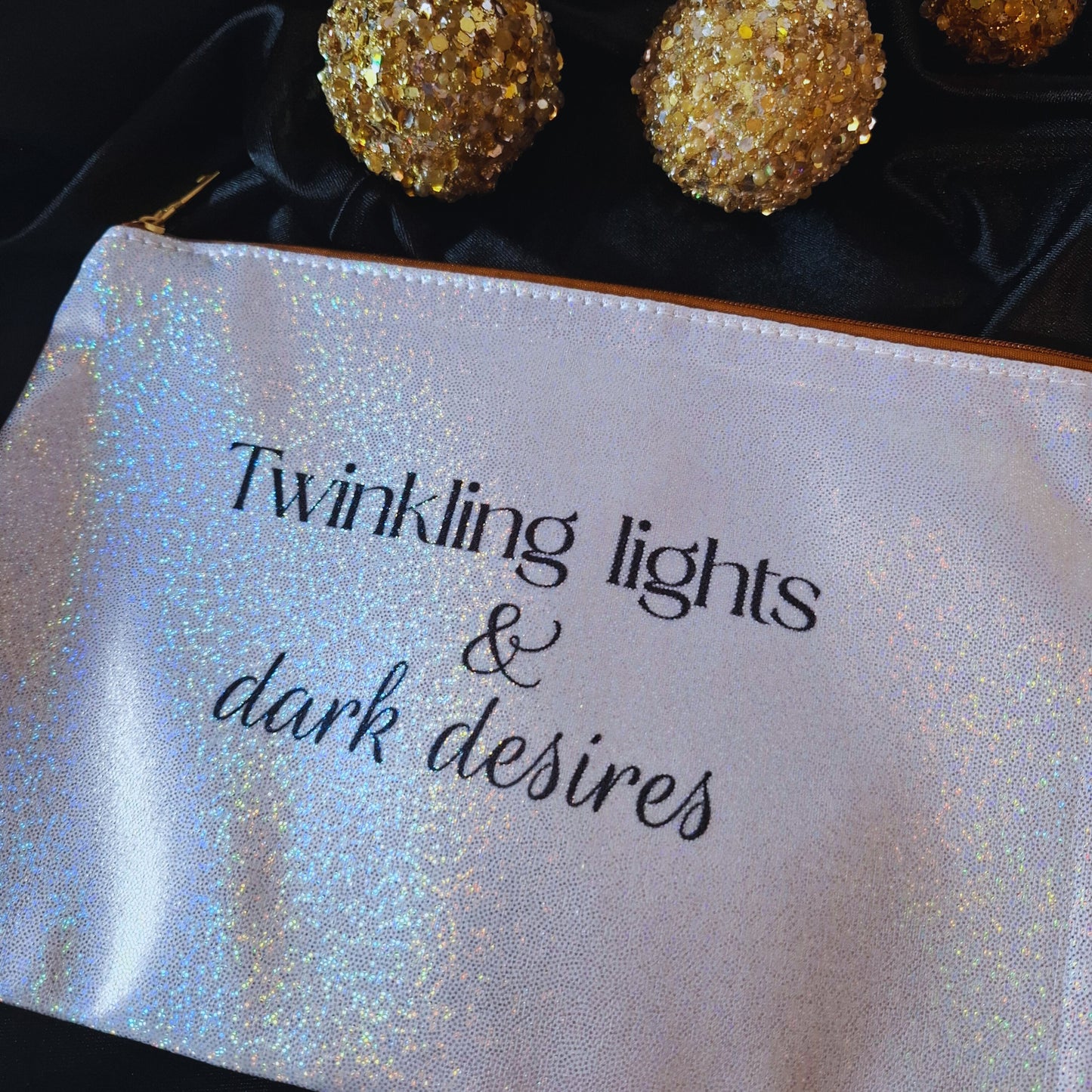 Libricina Shop | Pochette glitterata bookish