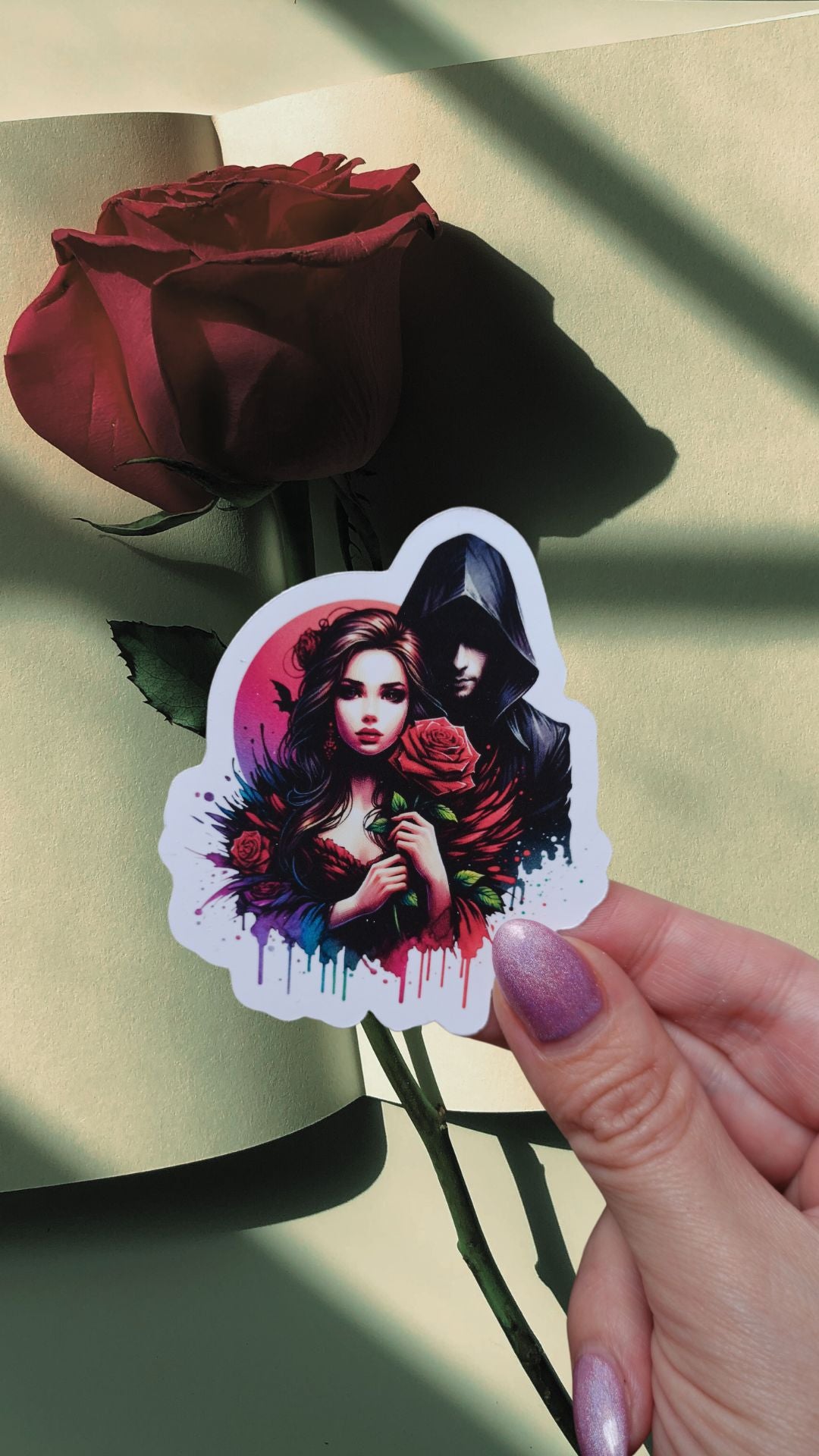 Libricina Shop | Sticker Tenebrosa passione
