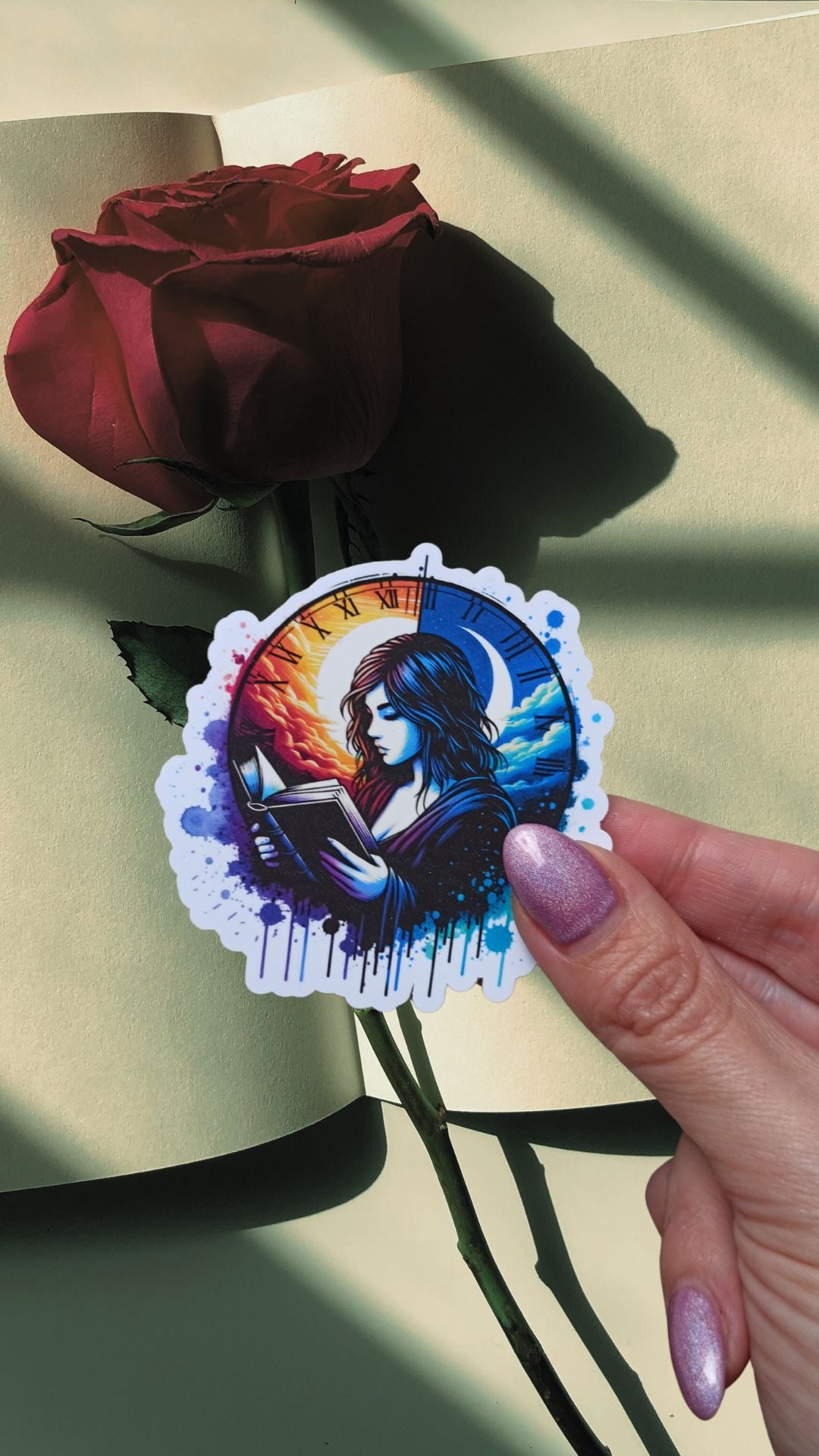 Libricina Shop | Sticker Lost in Books