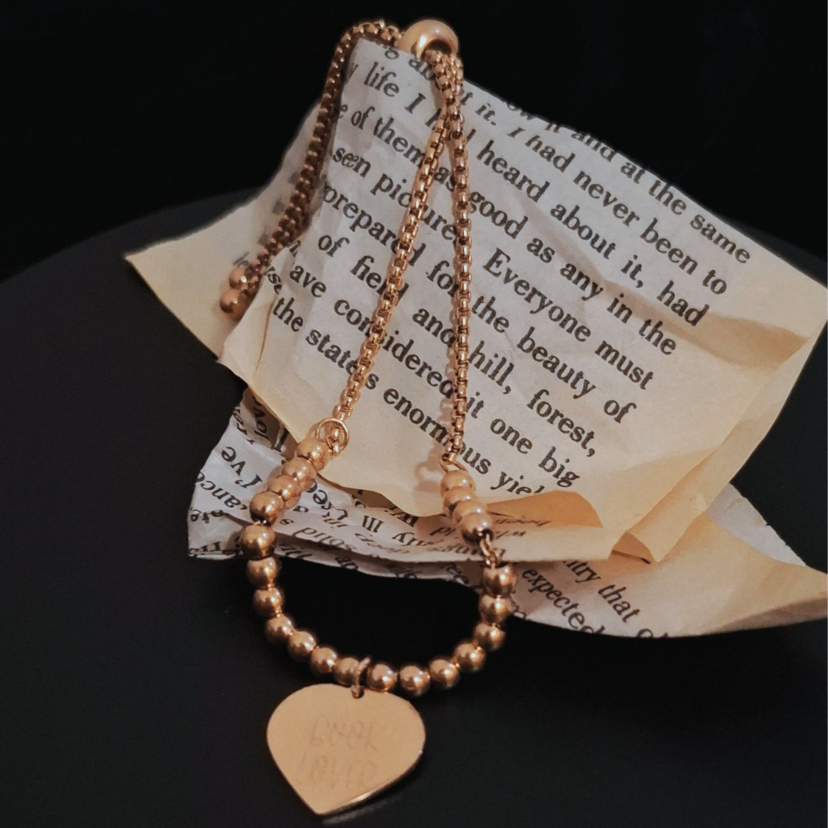 Libricina Shop | Bracciale regolabile Book Lover