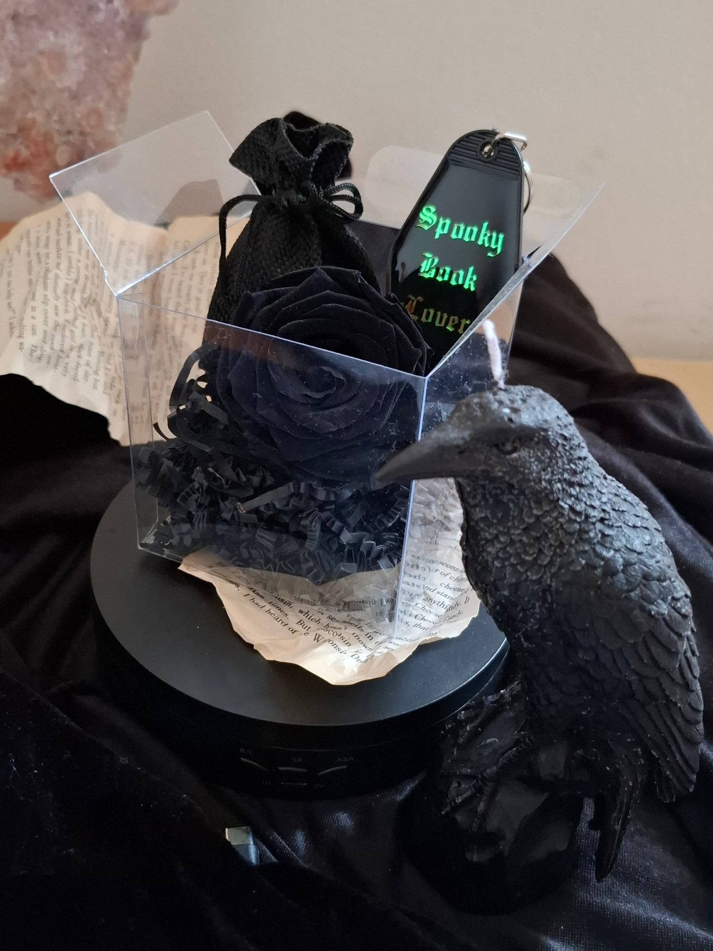 Libricina Shop | Candela decorativa corvo