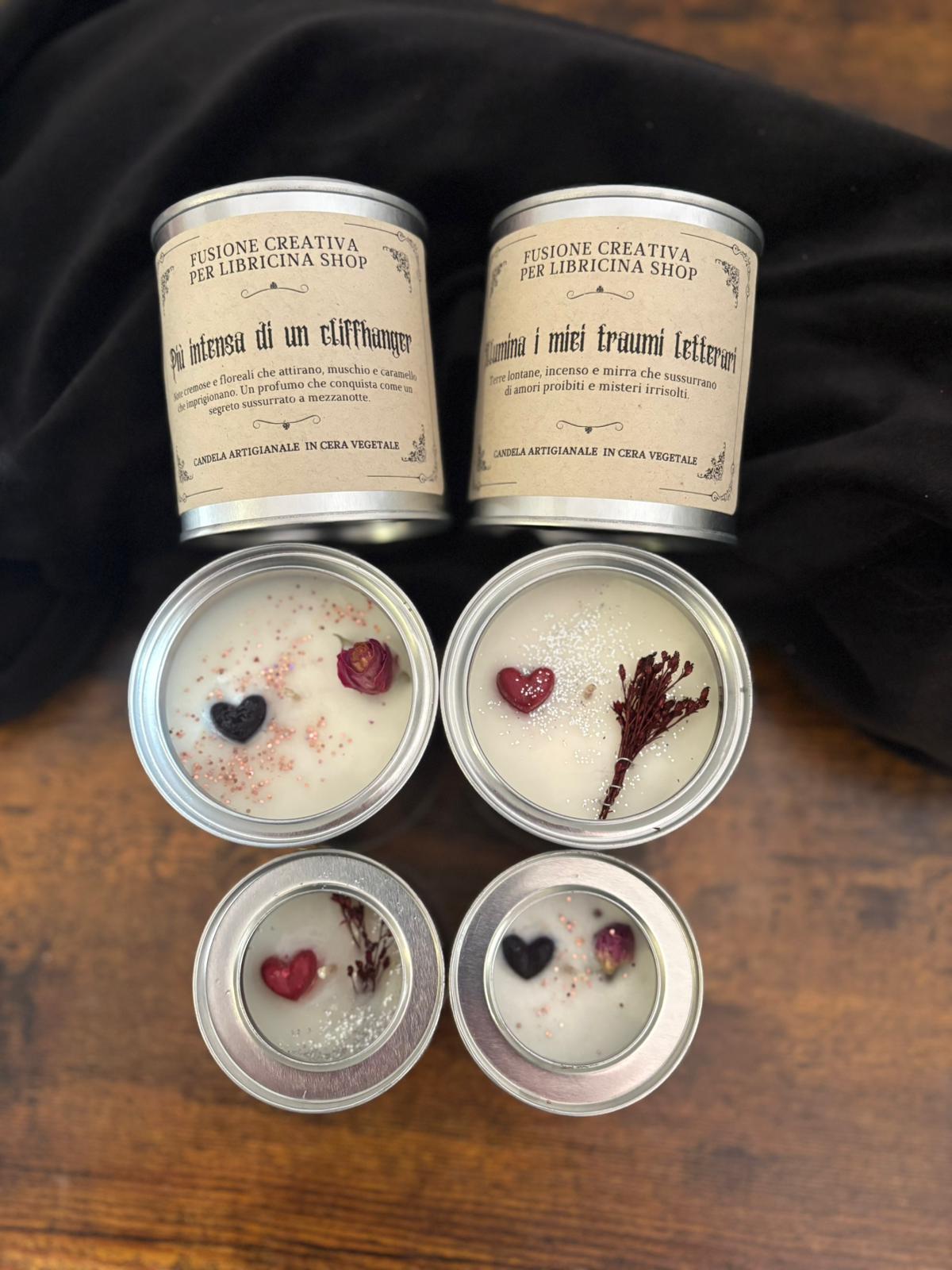 Libricina Shop | Candela letteraria "Più intensa di un cliffhanger"