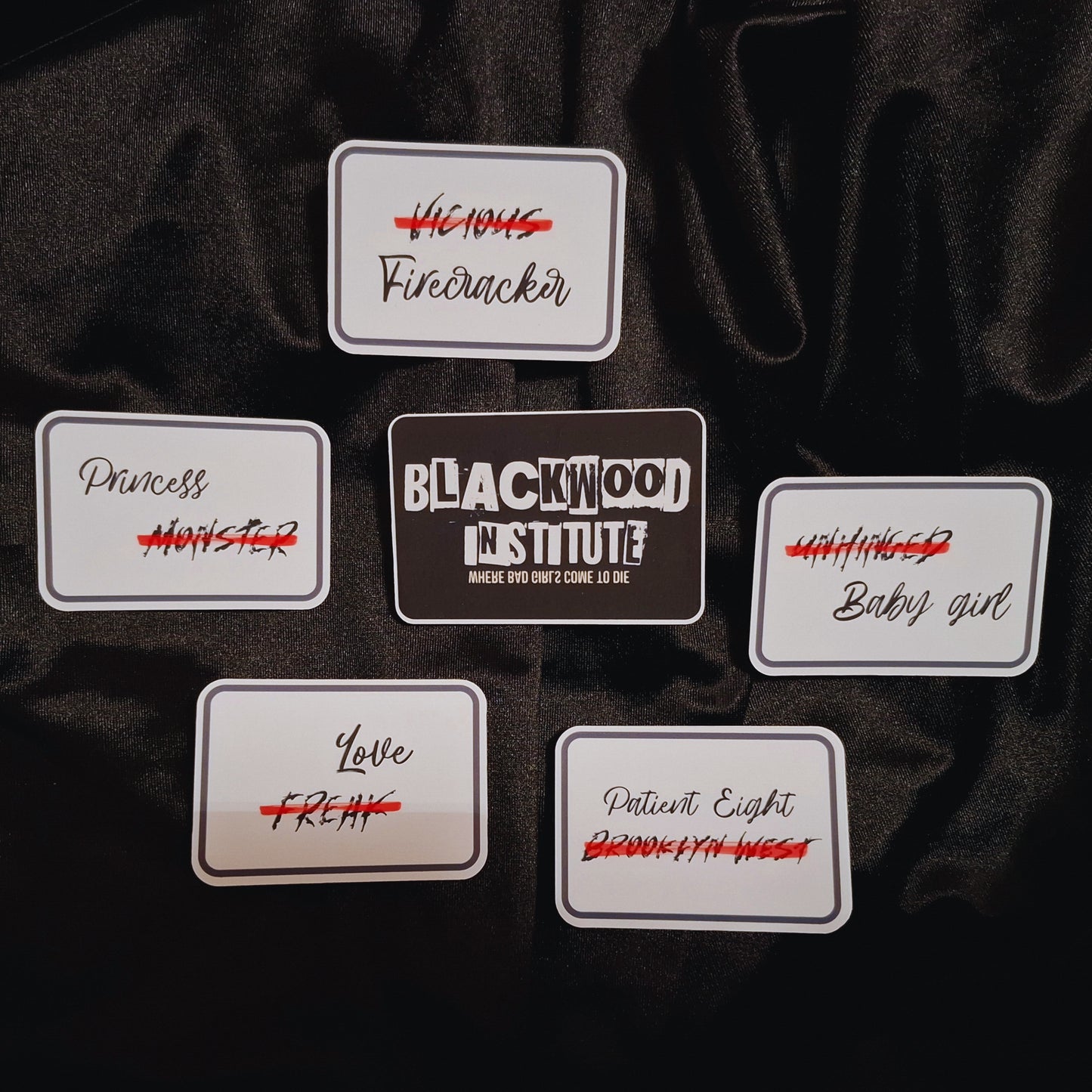 Libricina Shop | Set adesivi Blackwood Institute