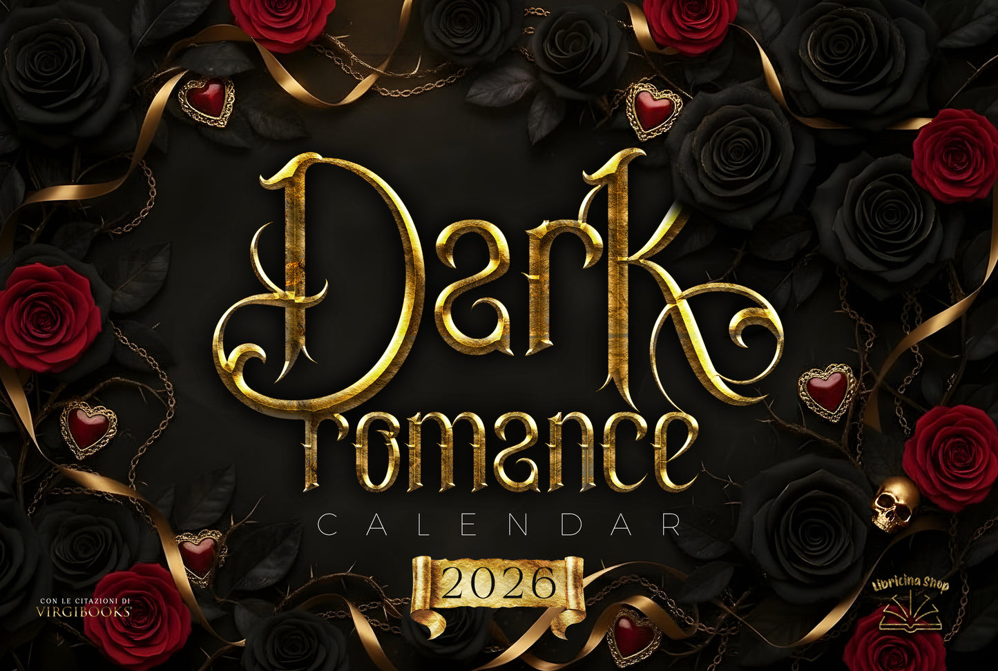 Libricina Shop | Calendario 2026 Dark Romance