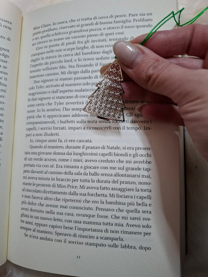 Libricina Shop | Segnalibri natalizi in metallo