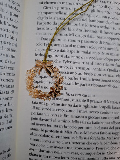 Libricina Shop | Segnalibri natalizi in metallo
