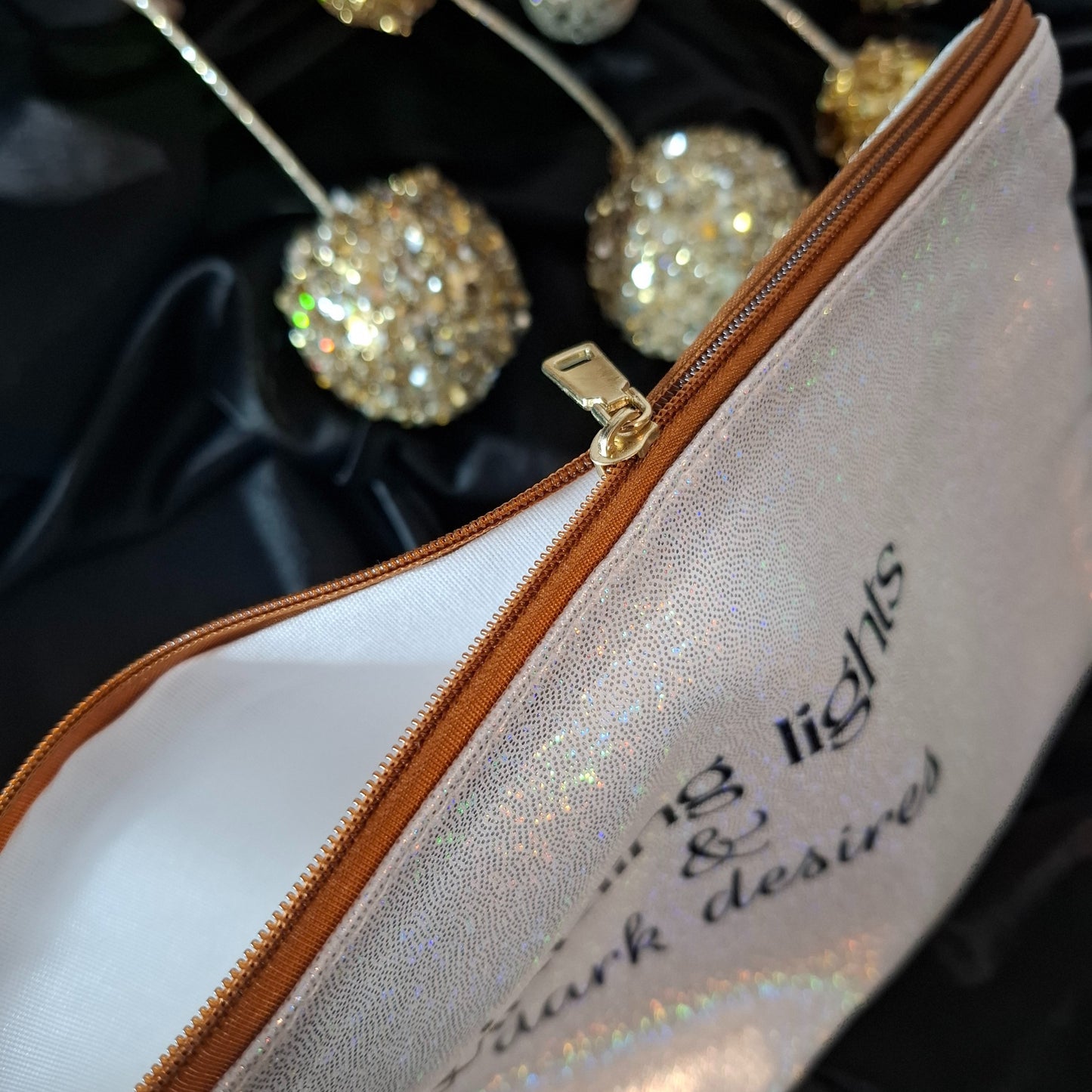 Libricina Shop | Pochette glitterata bookish