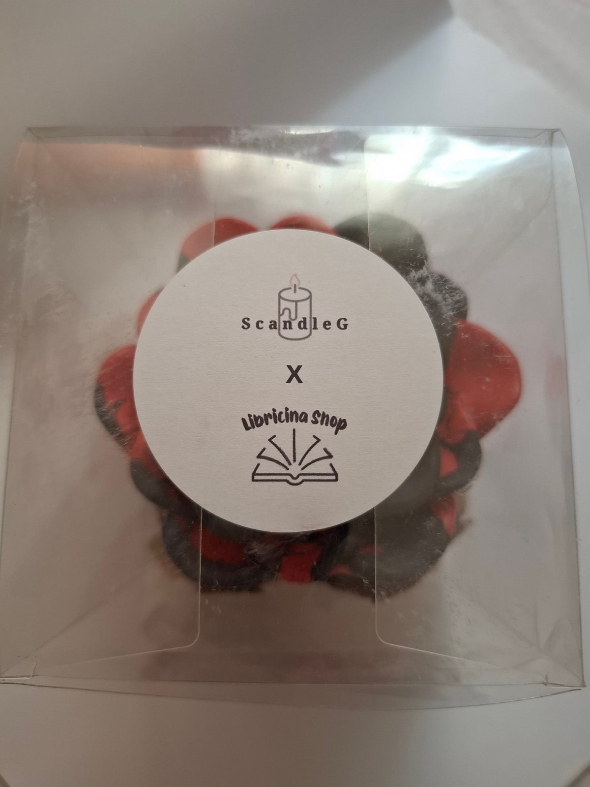 Libricina Shop | Candele jesmonite a forma di rosa