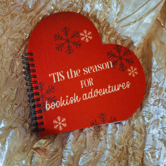 Libricina Shop | Quaderno a forma di cuore bookish