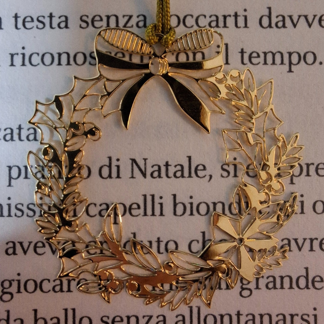 Libricina Shop | Segnalibri natalizi in metallo