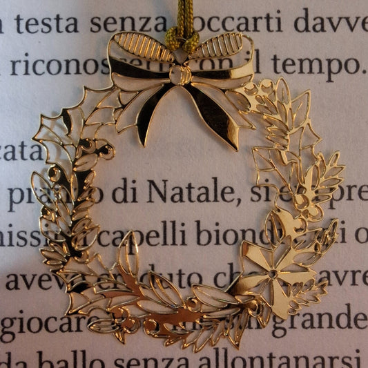 Libricina Shop | Segnalibri natalizi in metallo