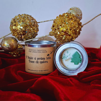 Libricina Shop | Candele natalizie in cera vegetale