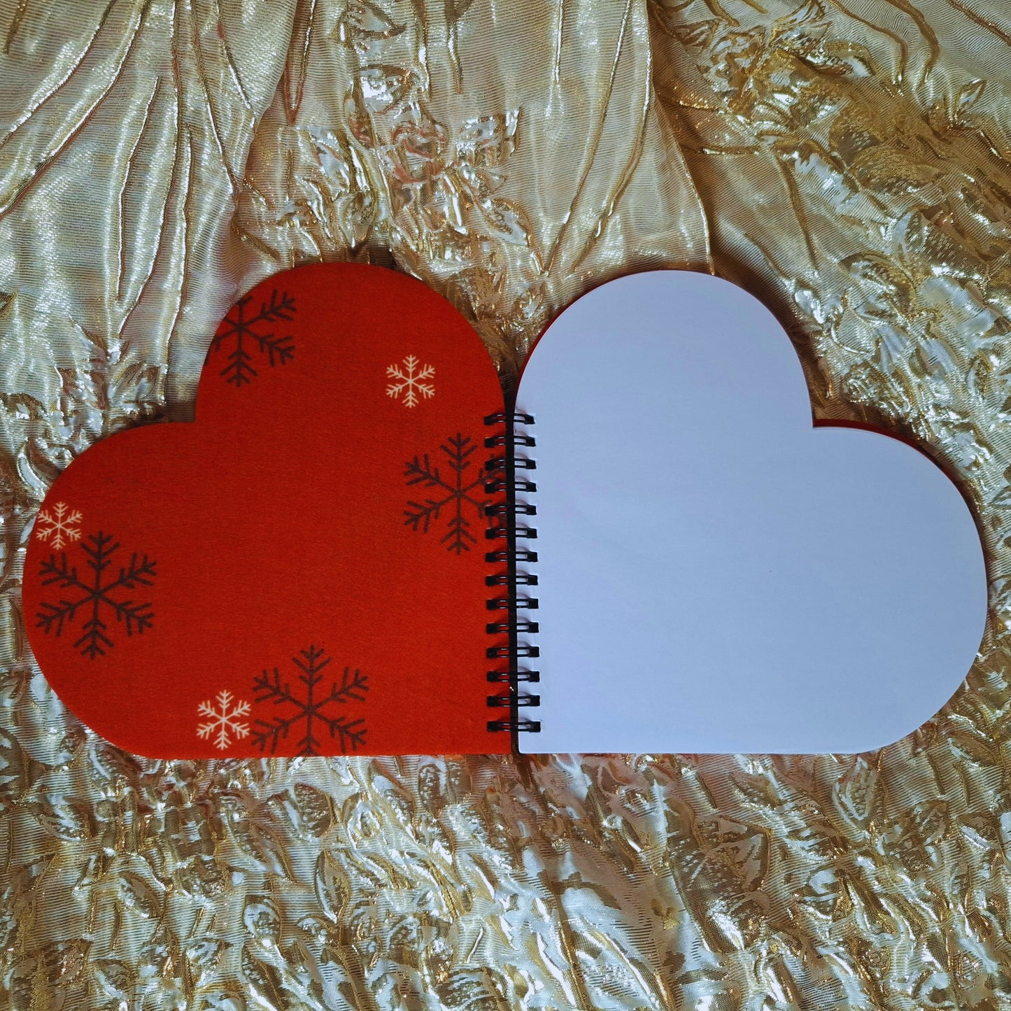 Libricina Shop | Quaderno a forma di cuore bookish