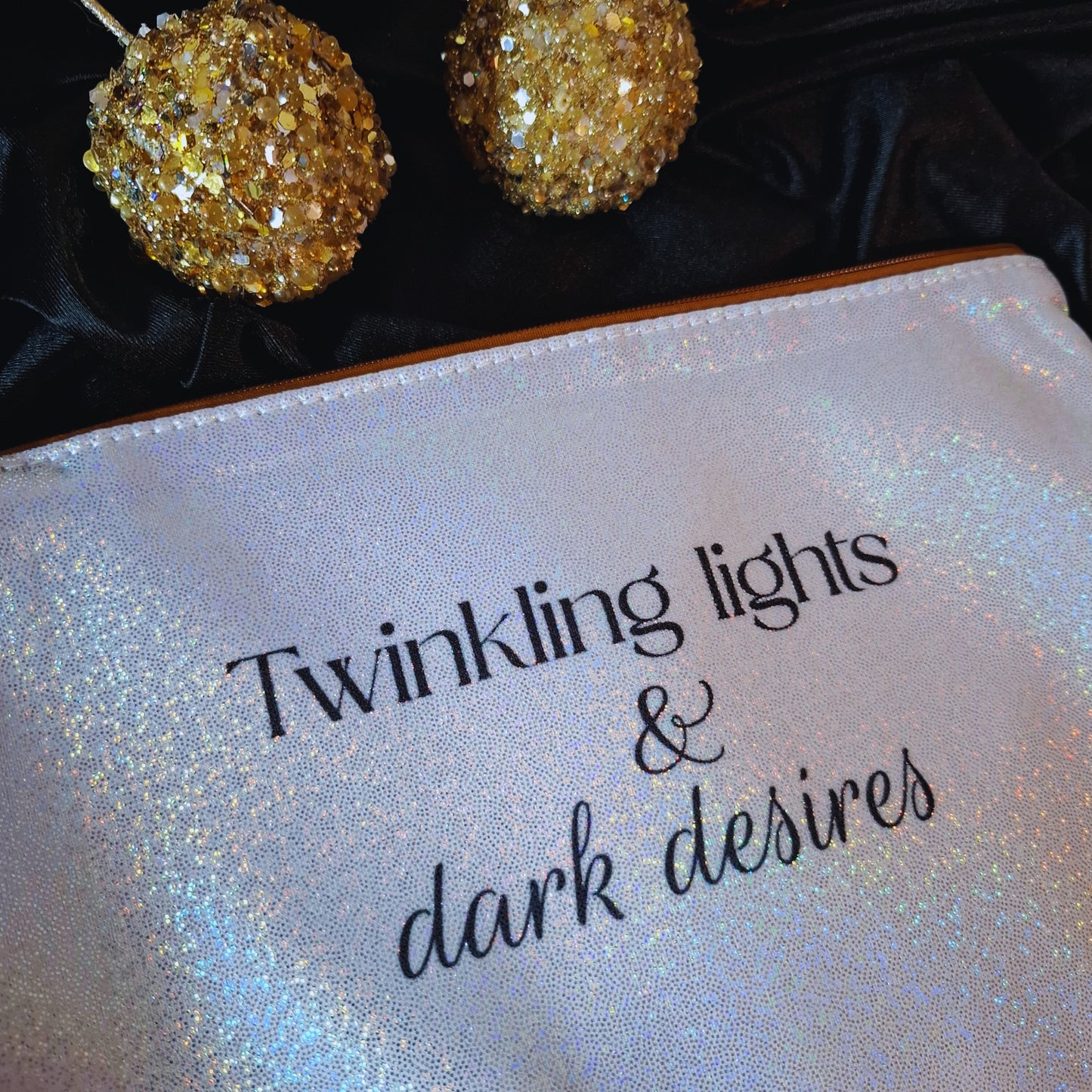 Libricina Shop | Pochette glitterata bookish