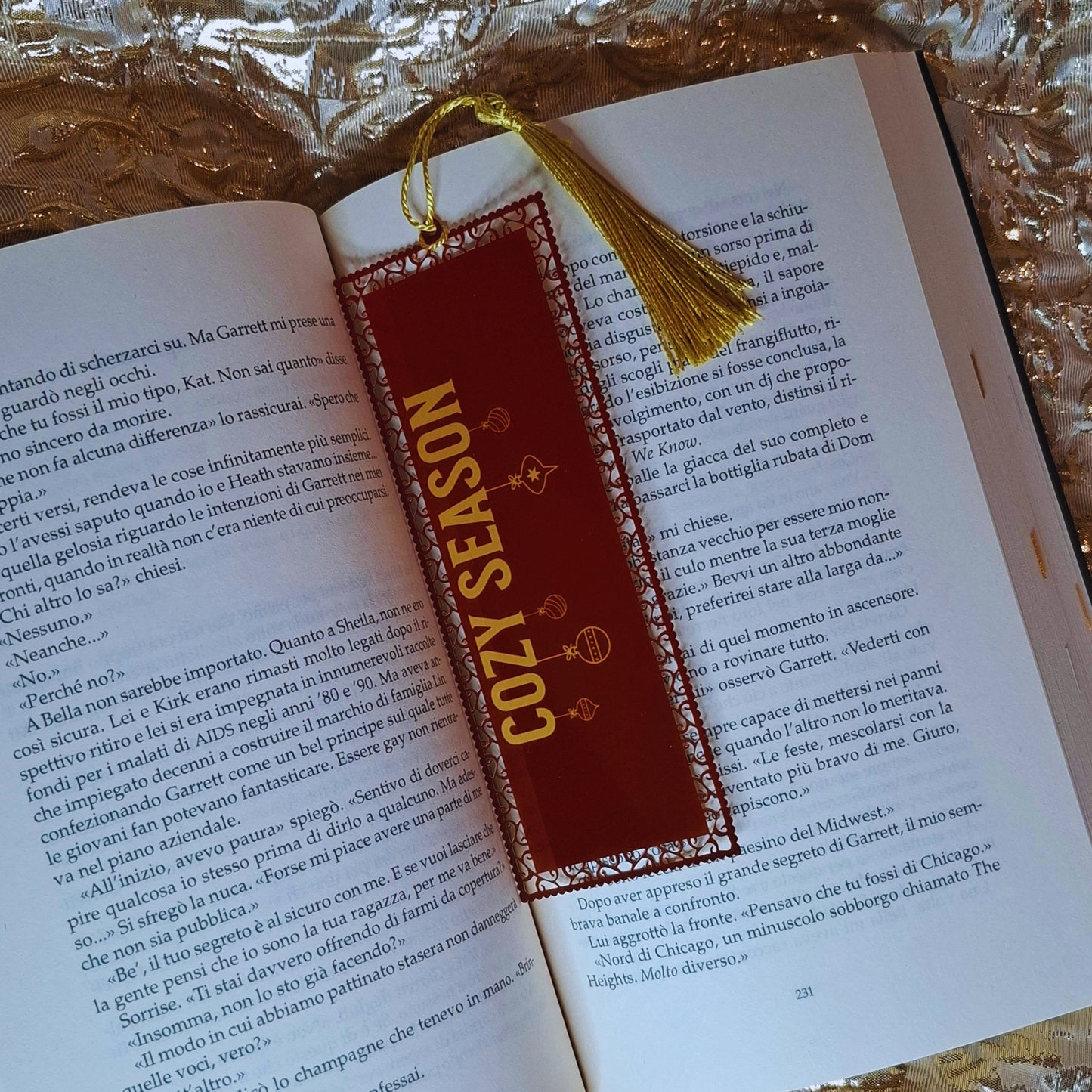 Libricina Shop | Segnalibri metallici "Cozy Season"