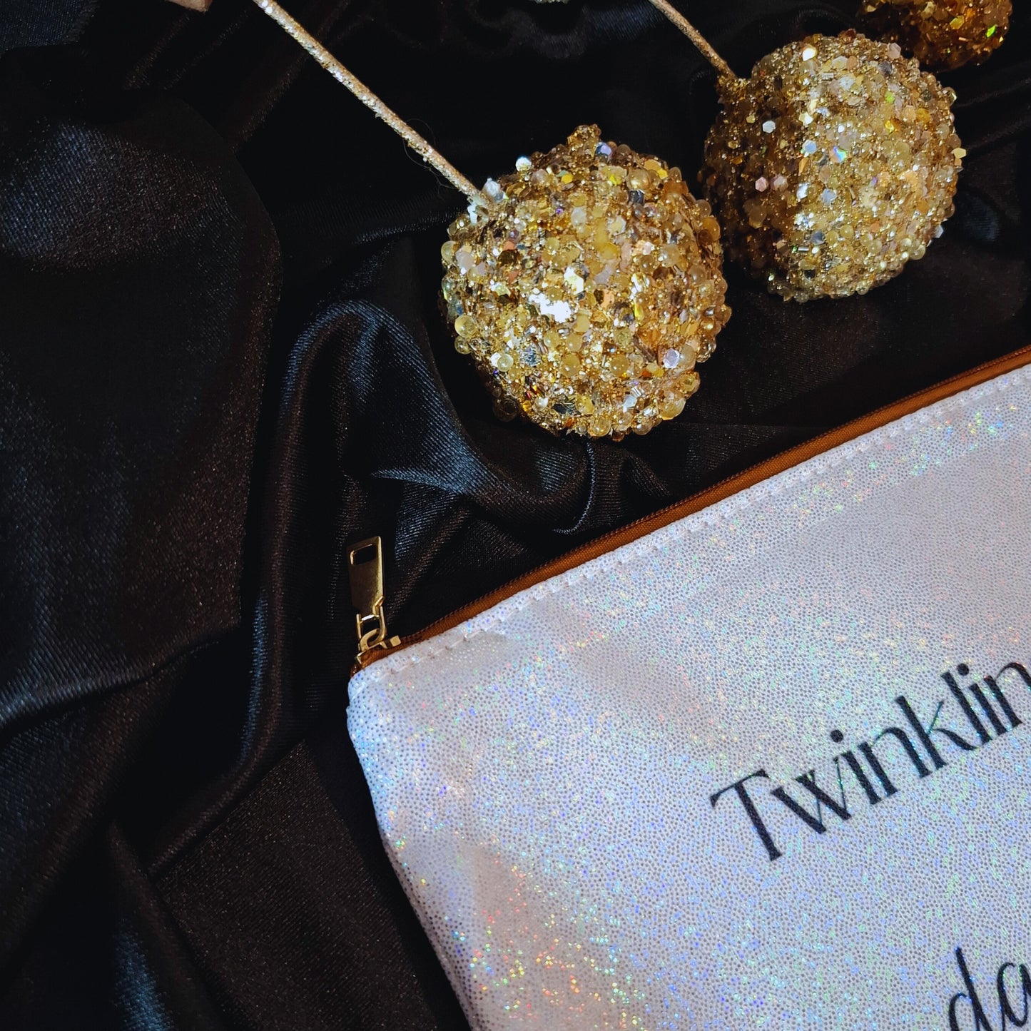 Libricina Shop | Pochette glitterata bookish