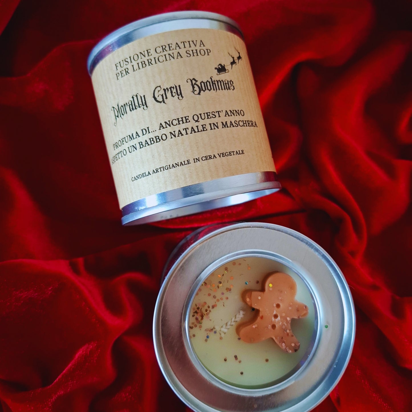 Libricina Shop | Candele natalizie in cera vegetale