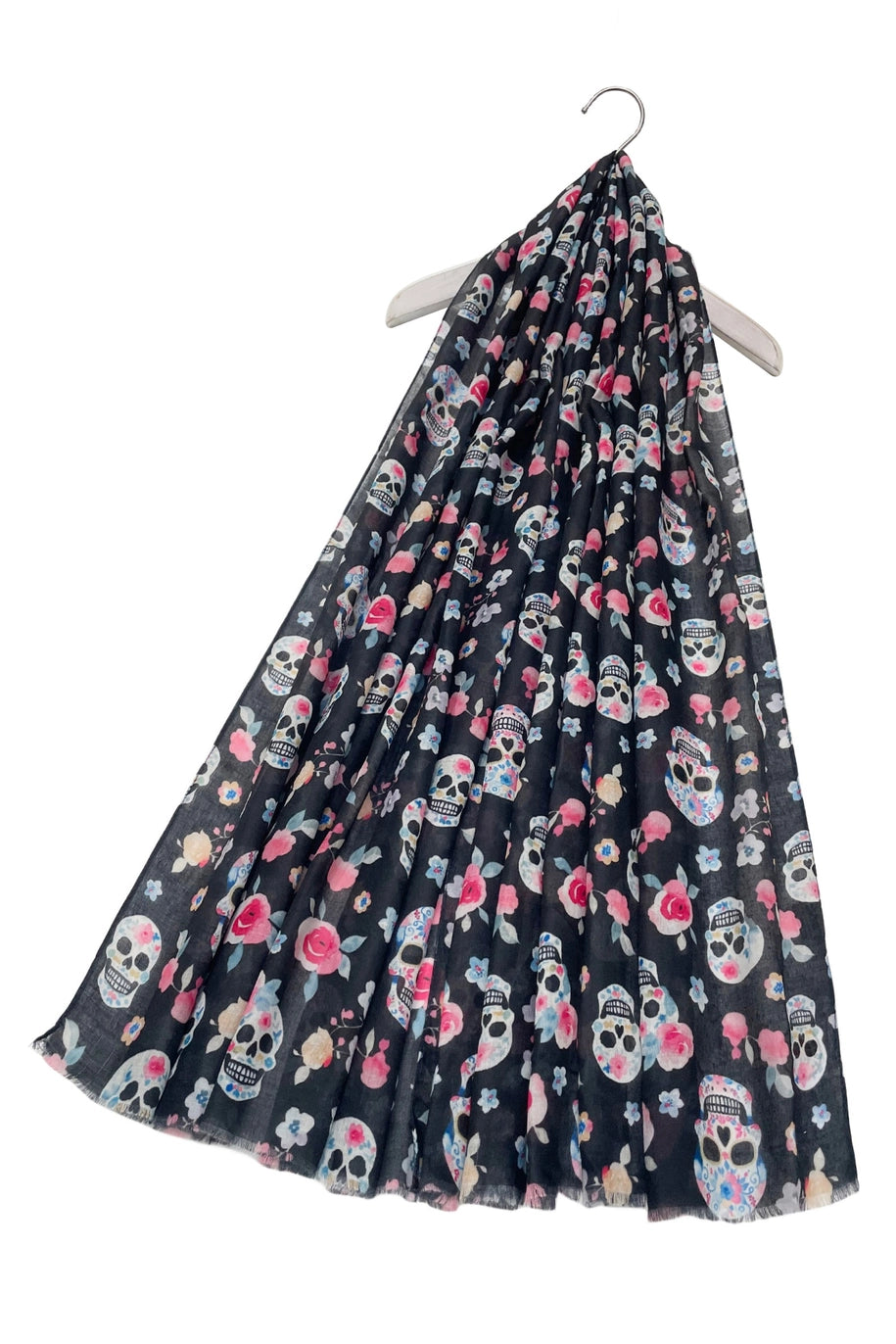 Libricina Shop | Sciarpa Skull & Roses