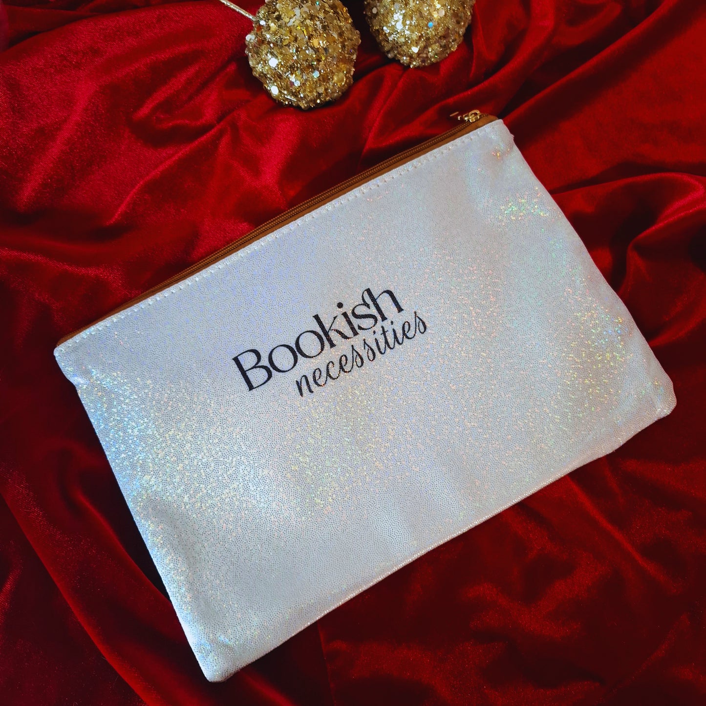 Libricina Shop | Pochette glitterata bookish