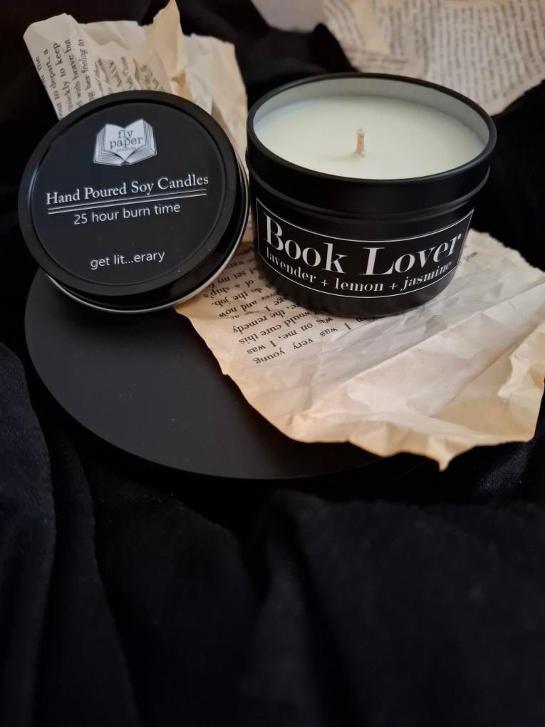 Libricina Shop | Candele letterarie in cera di soia