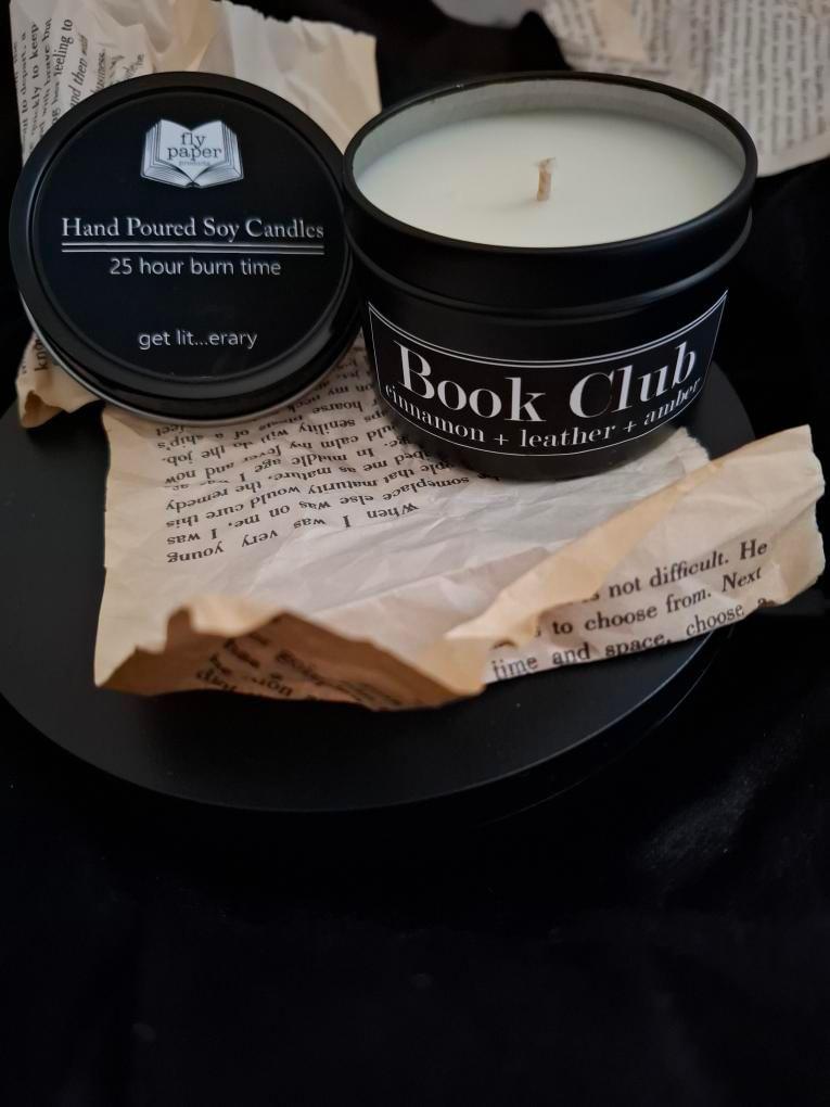 Libricina Shop | Candele letterarie in cera di soia