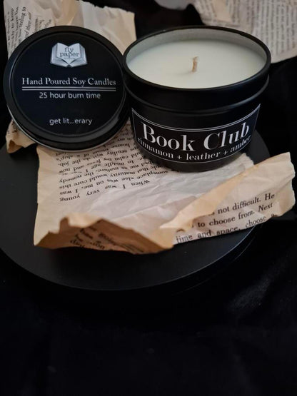 Libricina Shop | Candele letterarie in cera di soia