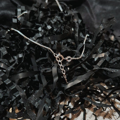 Libricina Shop| Collana con ciondolo corvo in argento sterling