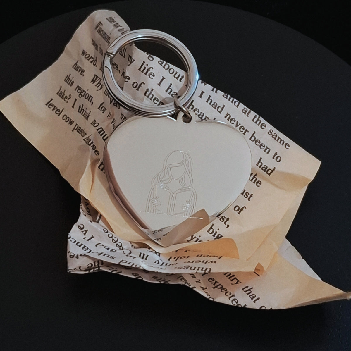 Libricina Shop | Portachiavi Book Lover