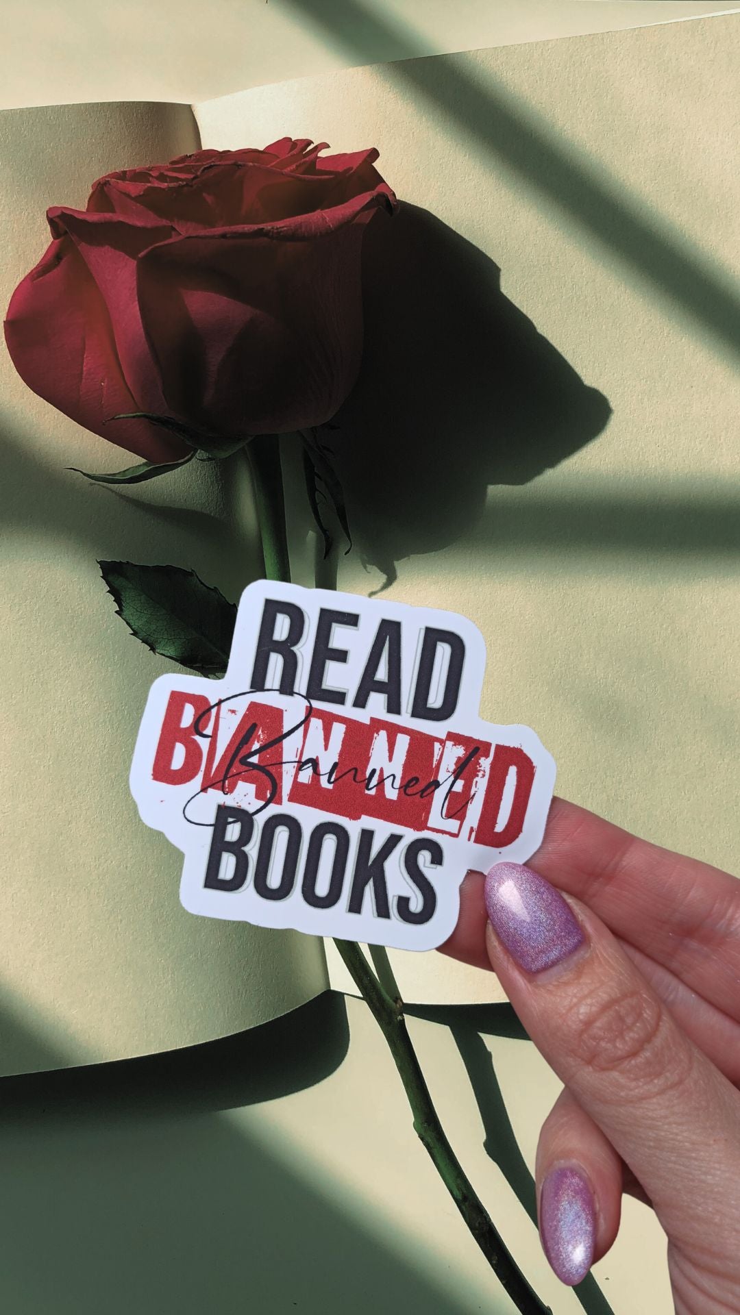 Libricina Shop | Sticker Read Banned Books