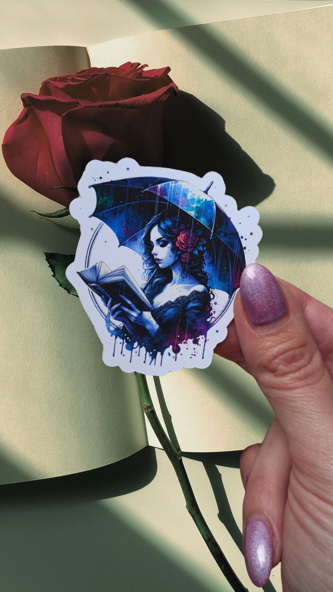 Libricina Shop | Sticker Sotto la pioggia