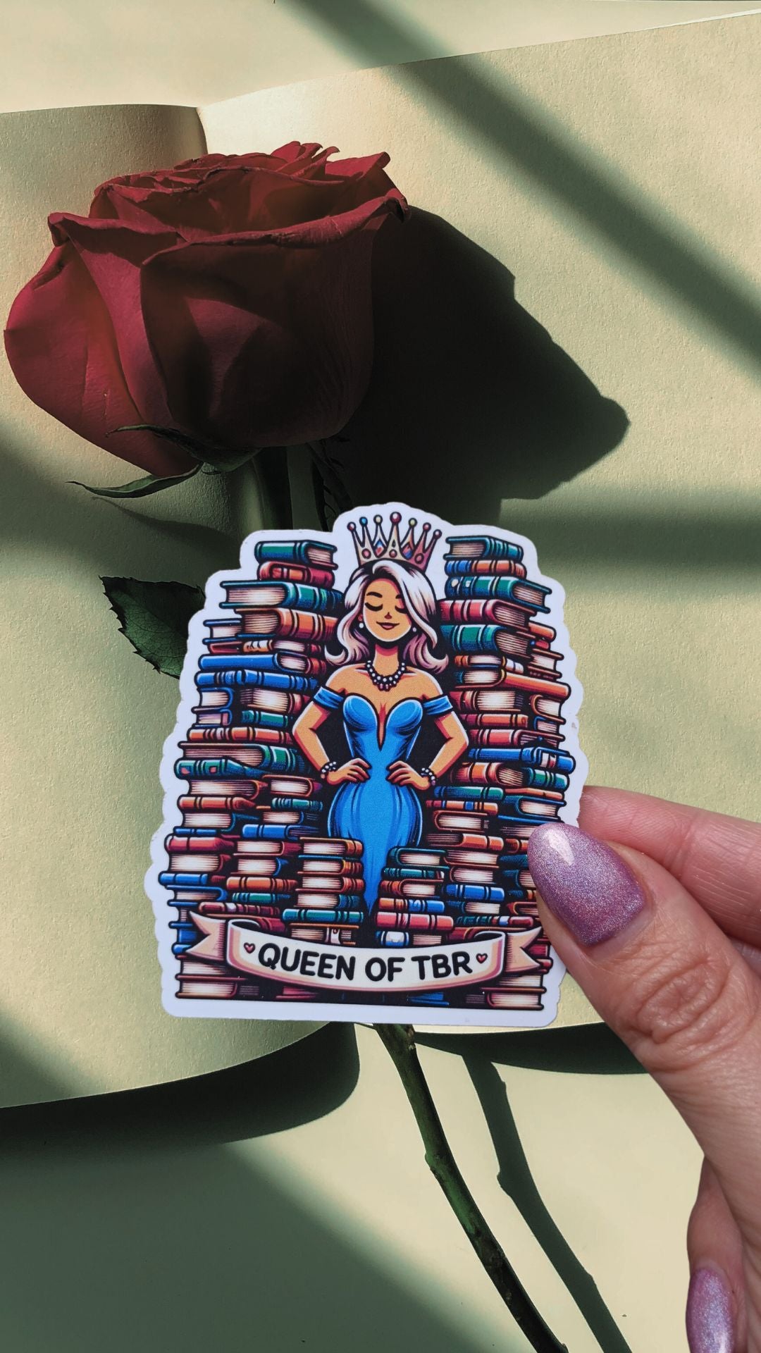 Libricina Shop | Sticker Queen of TBR