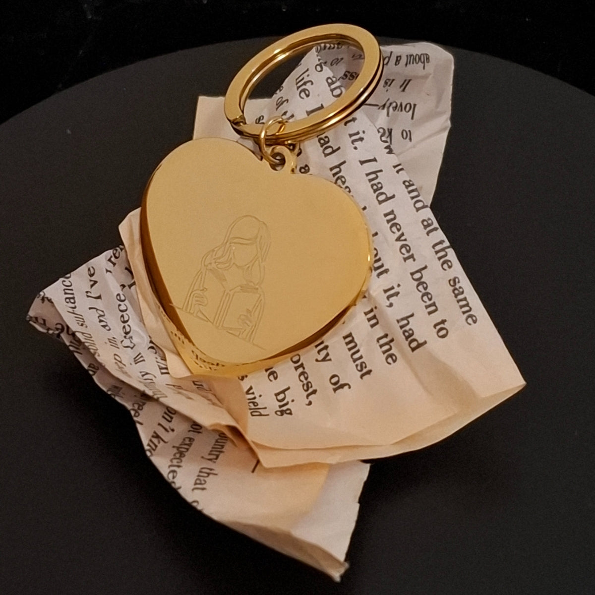 Libricina Shop | Portachiavi Book Lover