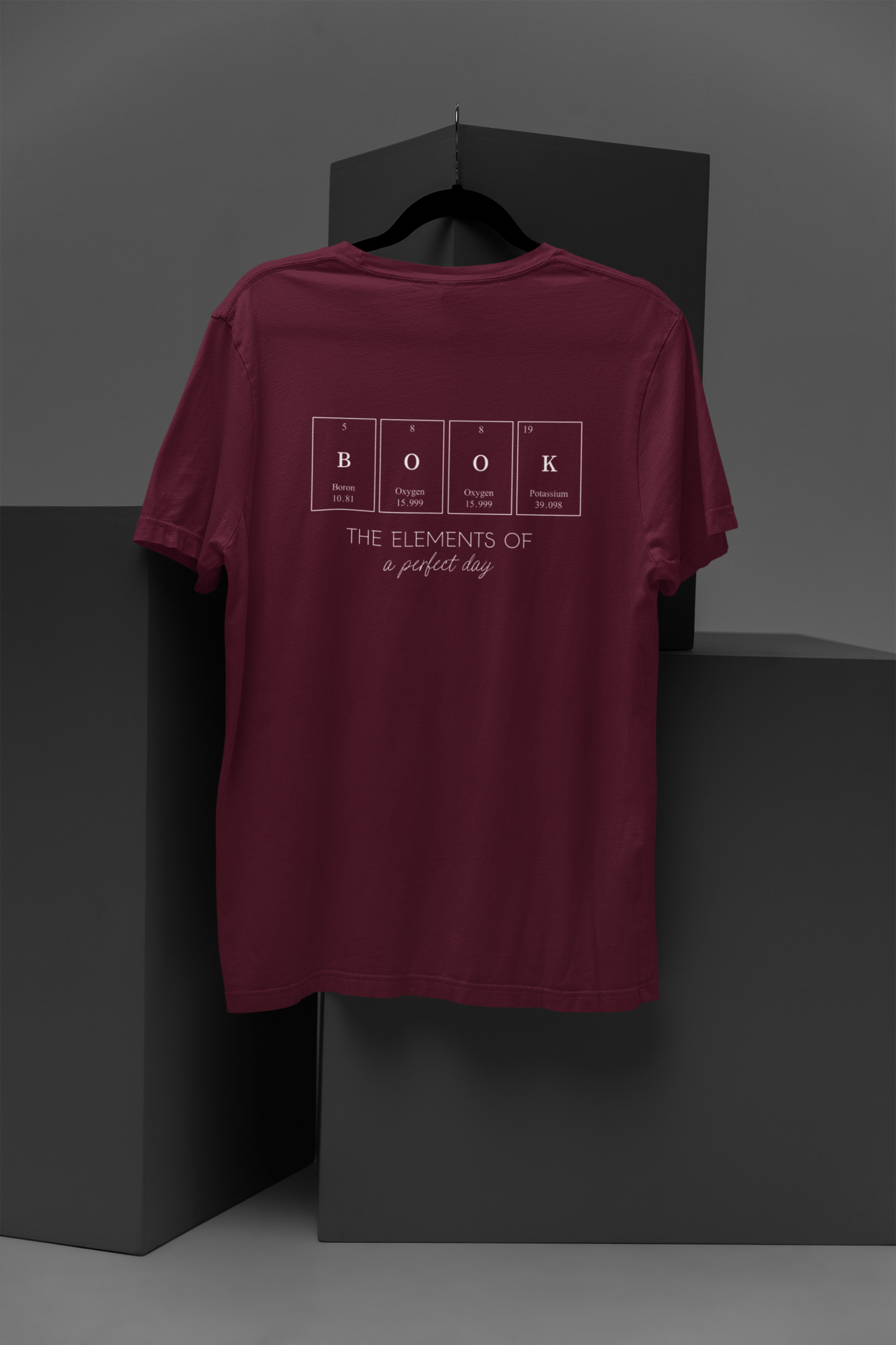 Libricina Shop | T-shirt "Book - The elements of a perfect day"