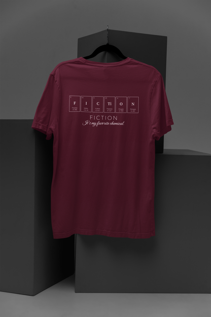 Libricina Shop | T-shirt "Fiction it's my favorite chemical"