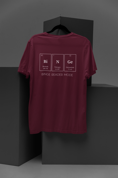 Libricina Shop | T-shirt "Binge Reader Mode"