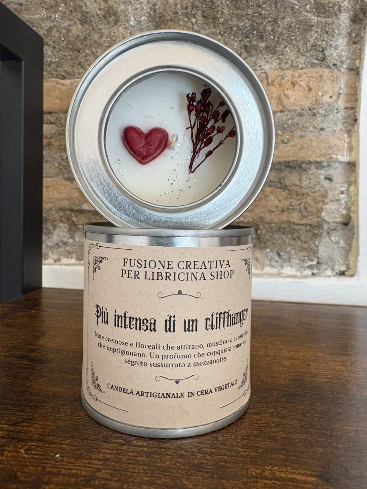 Libricina Shop | Candela letteraria "Più intensa di un cliffhanger"