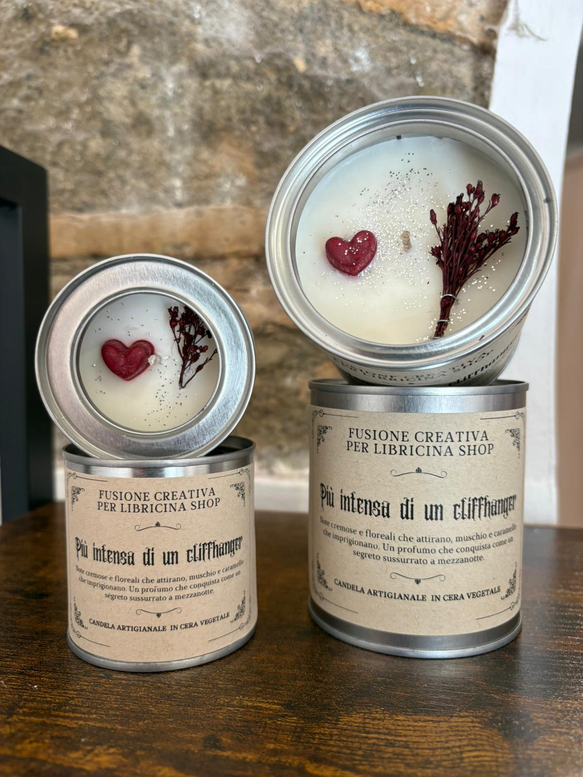 Libricina Shop | Candela letteraria "Più intensa di un cliffhanger"