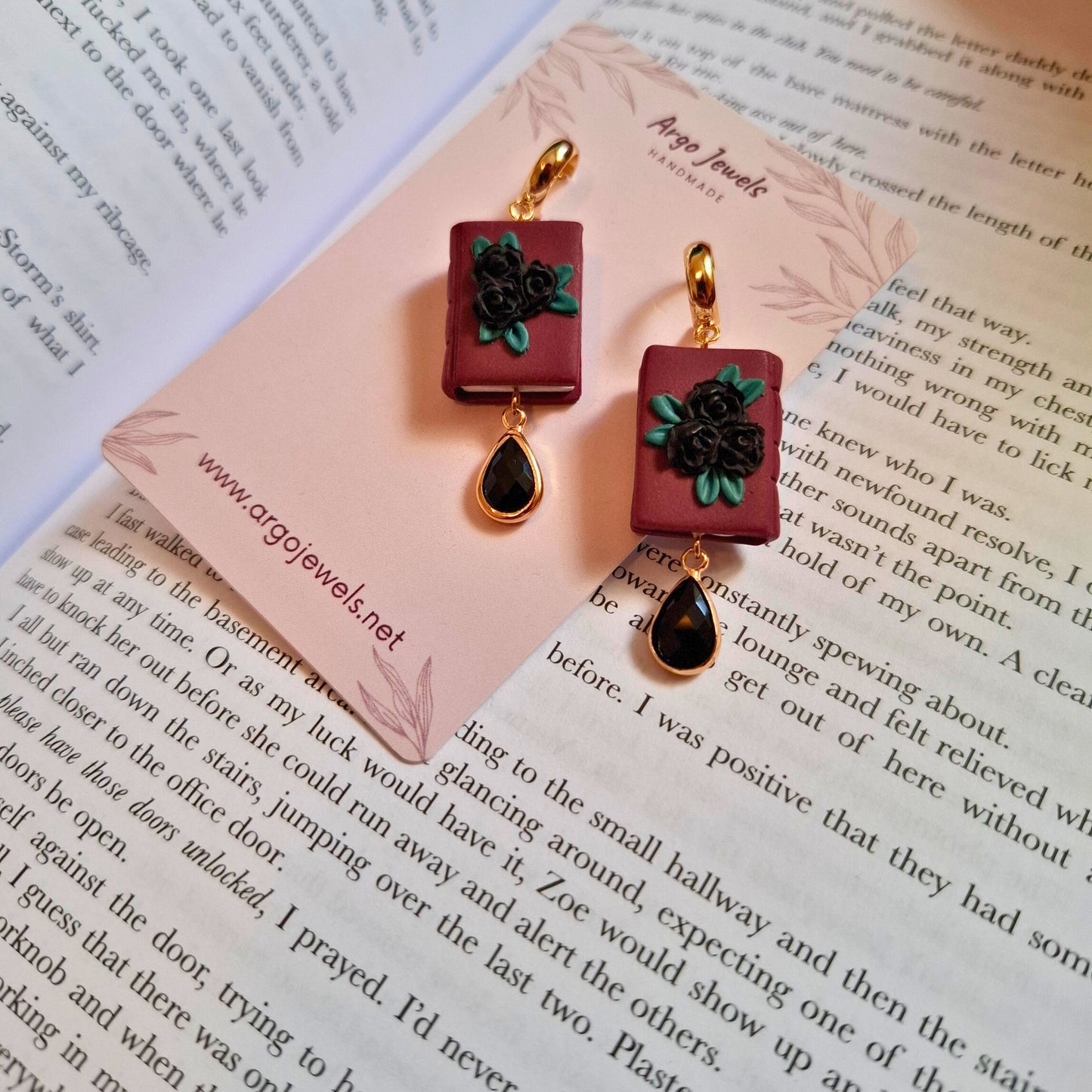 Libricina Shop | Orecchini a forma di libro