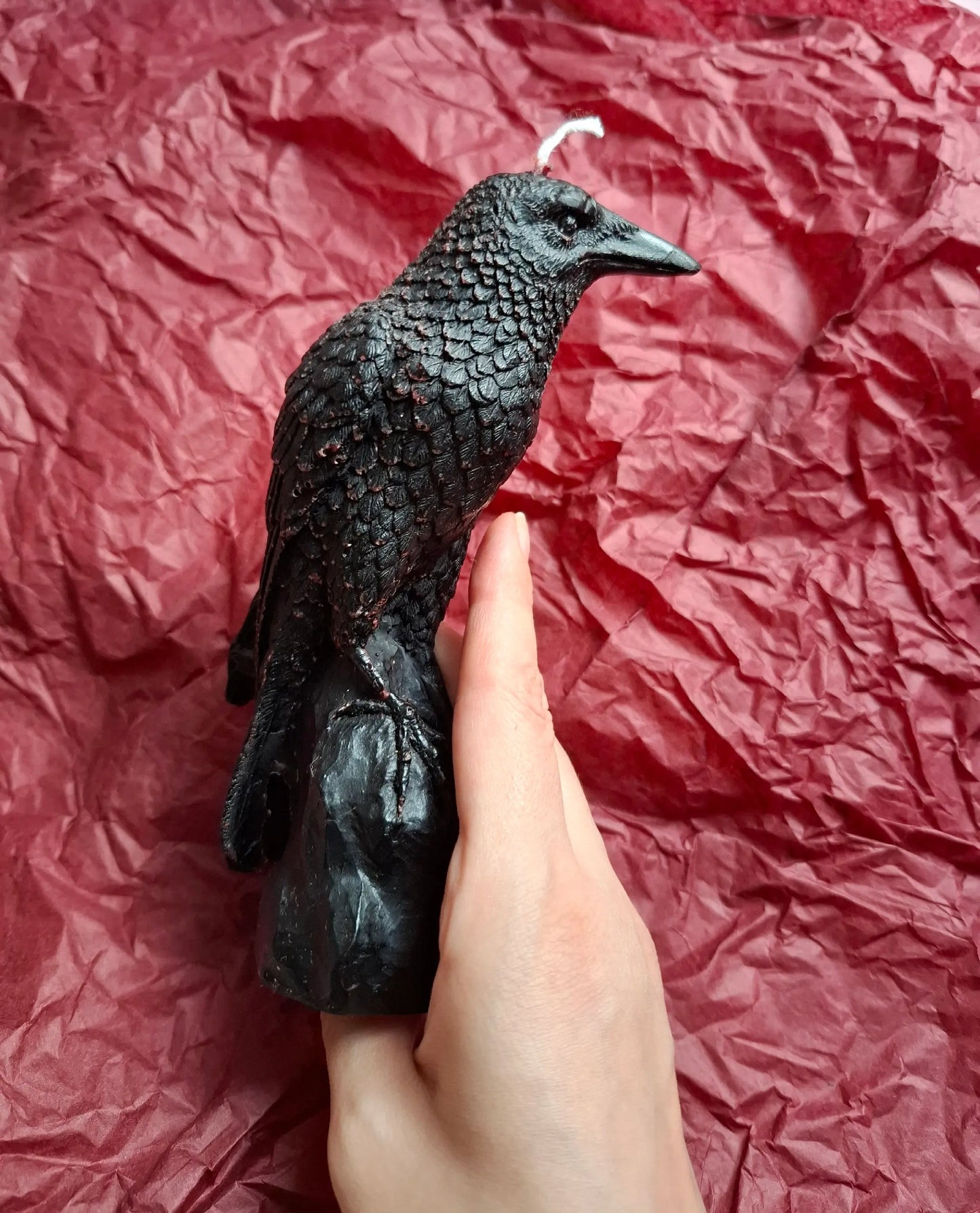 Libricina Shop | Candela decorativa corvo