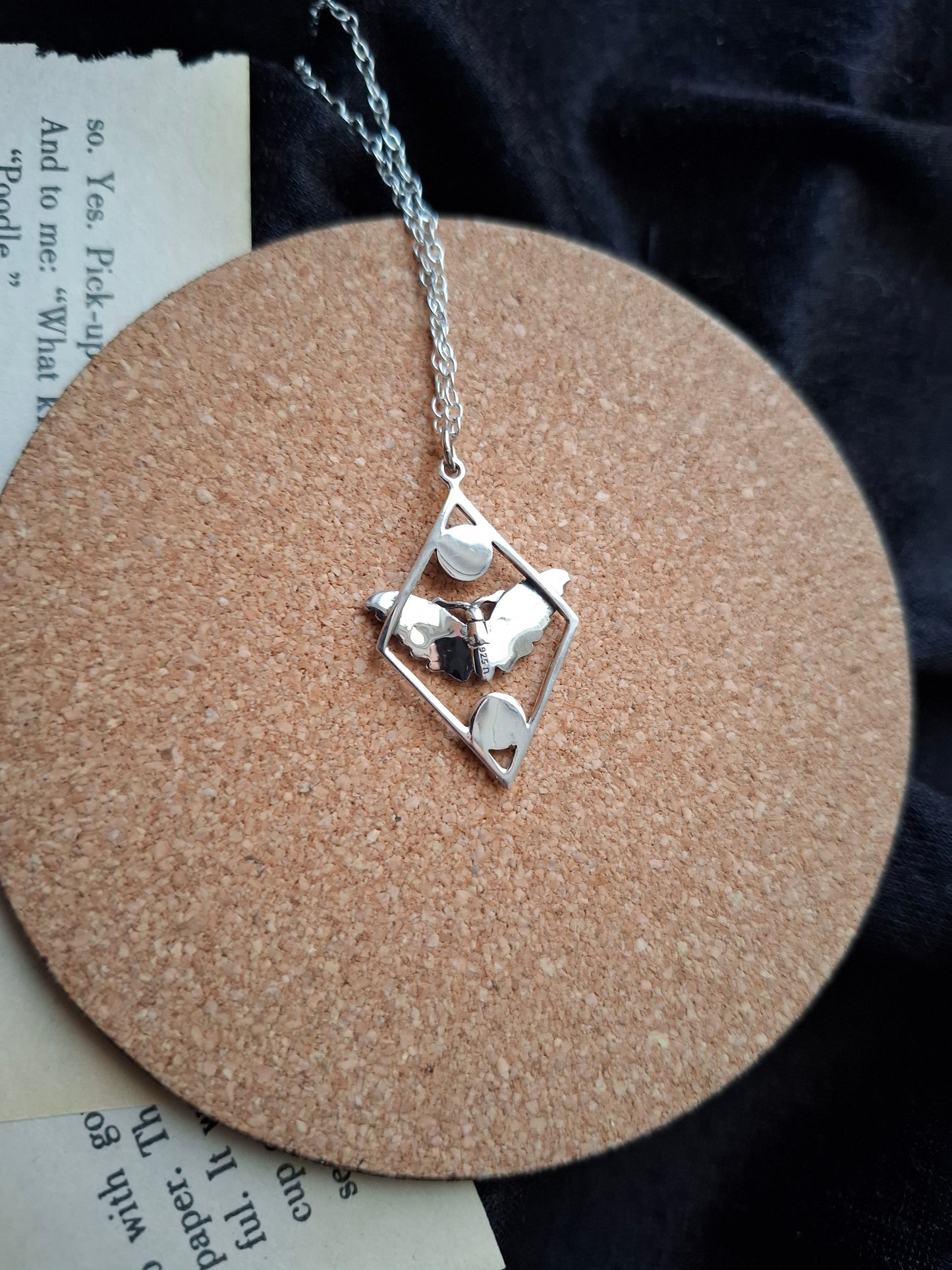 Libricina Shop | Collana con pendente Falena