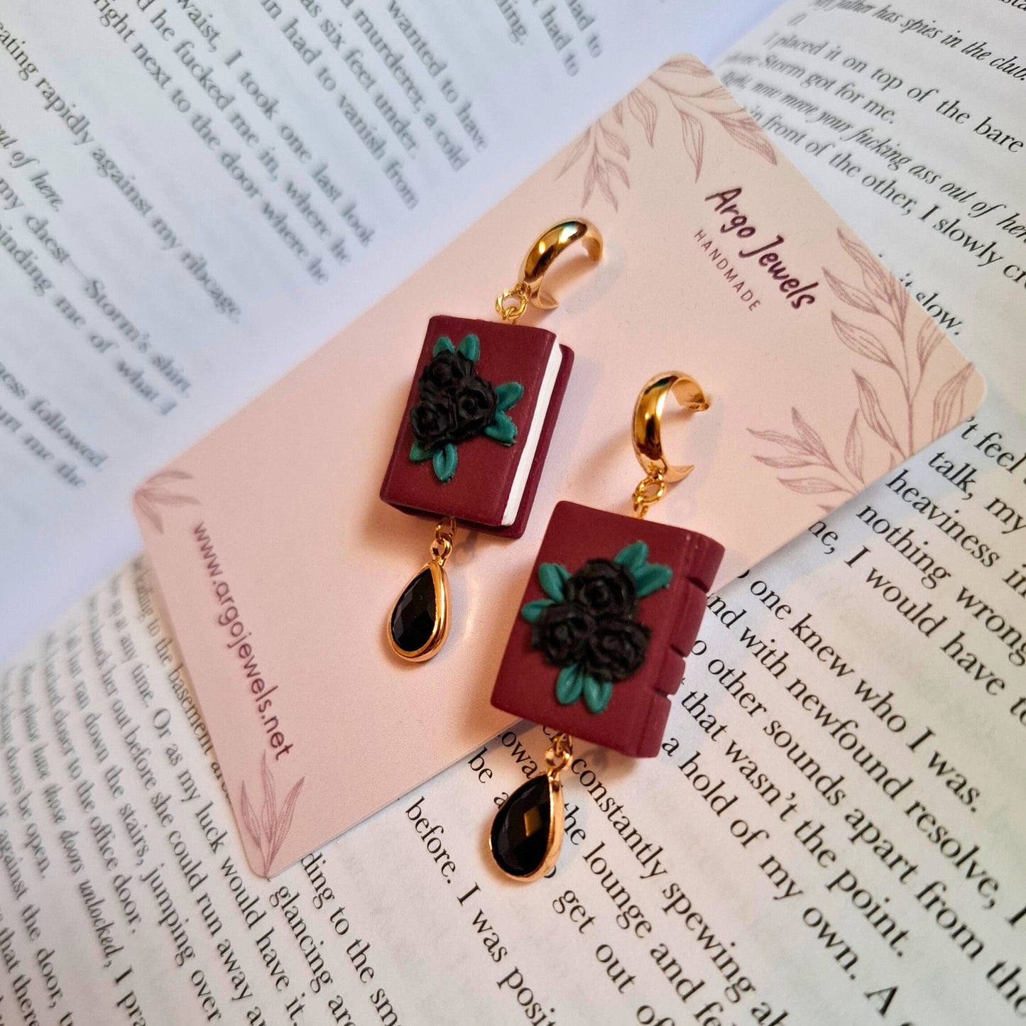 Libricina Shop | Orecchini a forma di libro