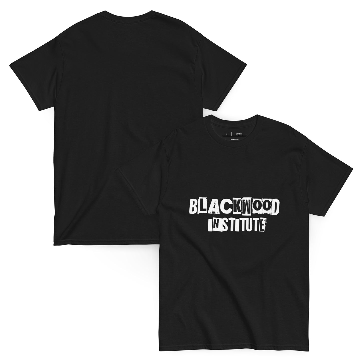 Libricina Shop | POD Blackwood Institute Gildan Unisex classic tee - Black