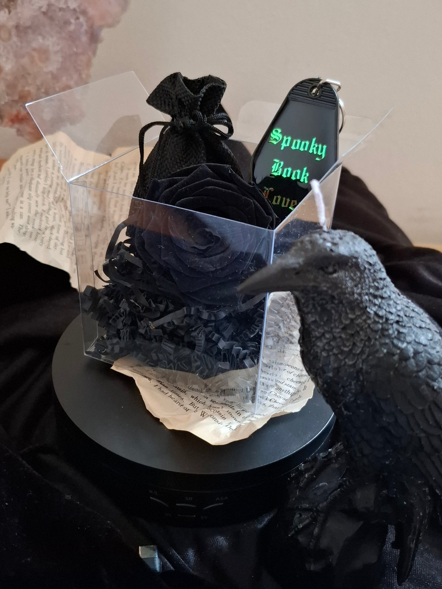 Libricina Shop | Candela decorativa corvo