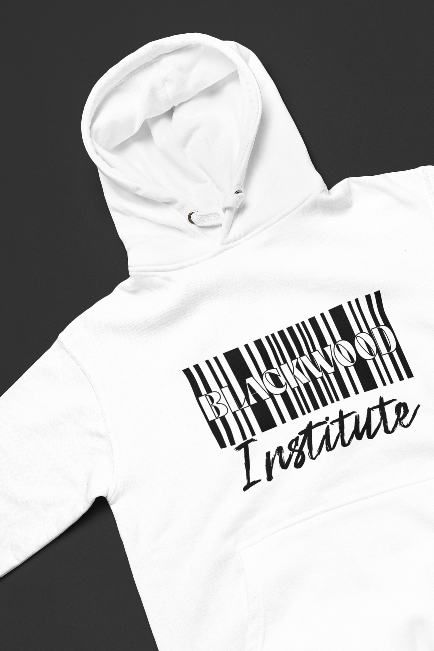 Libricina Shop | Blackwood Institute | Felpa con cappuccio - Bianca (Stanley / Stella)