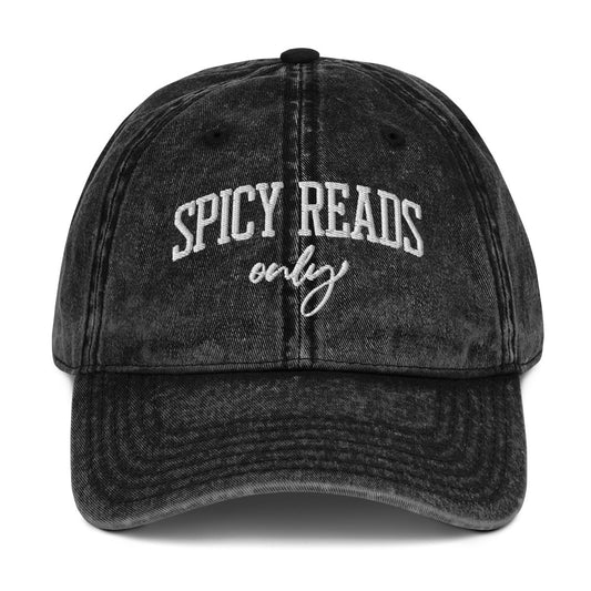 Libricina Shop | Cappellino vintage "Spicy reads only"
